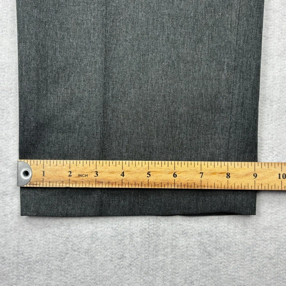 Vintage Levis Action Slacks Mens 38x32 Gray Dacron Polyester Dress Pants 70s-80s